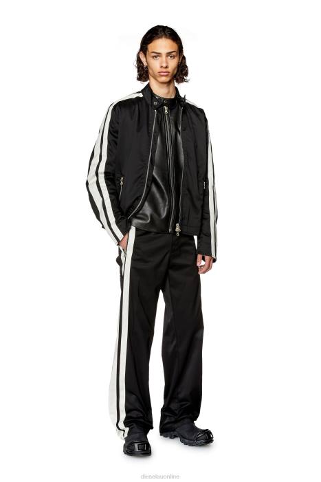 Diesel Men p-beck FLL0360 Apparel Black/White