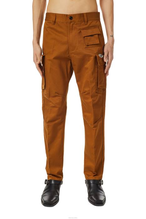 Diesel Men p-cor-cl FLL0410 Apparel Light Brown