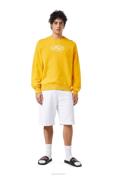 Diesel Men p-crown-div FLL0350 Apparel White