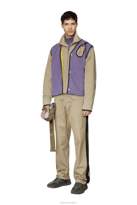 Diesel Men p-elliott FLL0367 Apparel Beige