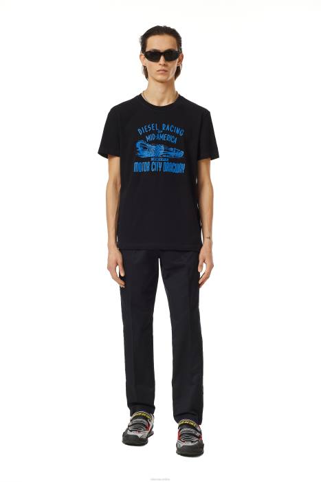 Diesel Men p-francis-cl FLL0418 Apparel Black