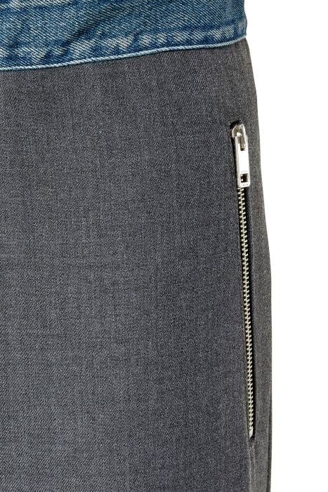 Diesel Men p-gold-a FLL0342 Apparel Dark grey