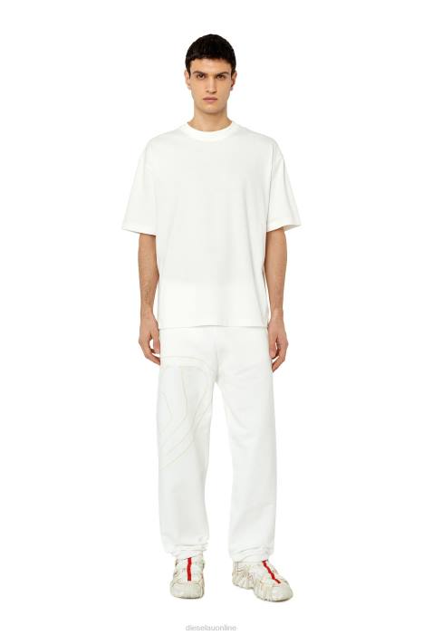 Diesel Men p-marky-megoval FLL0340 Apparel White
