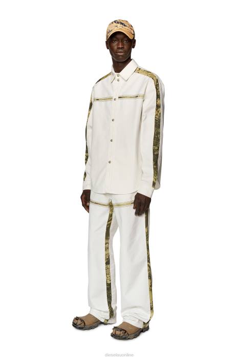 Diesel Men p-mich FLL0346 Apparel White