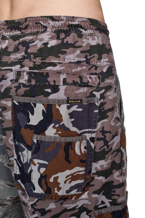 Diesel Men p-pierre-cmf FLL0337 Apparel Brown/Grey