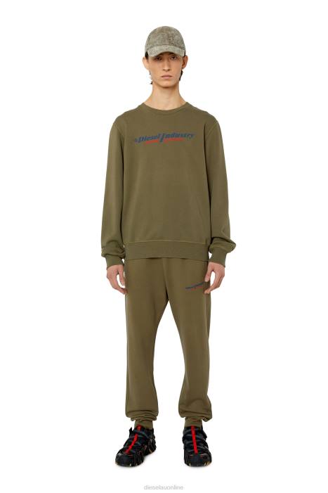 Diesel Men p-tary-ind FLL0423 Apparel Military Green
