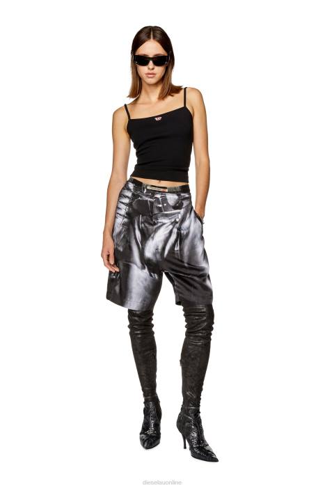 Diesel Men pr-p-toll-sho-23 FLL0344 Apparel Black