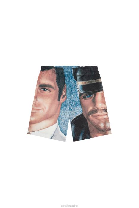 Diesel Men pr-p-toll-sho-23a FLL0357 Apparel Blue