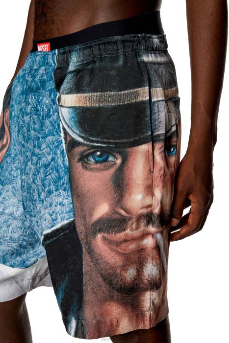 Diesel Men pr-p-toll-sho-23a FLL0357 Apparel Blue