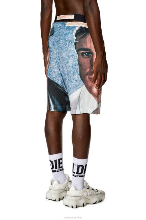 Diesel Men pr-p-toll-sho-23a FLL0357 Apparel Blue