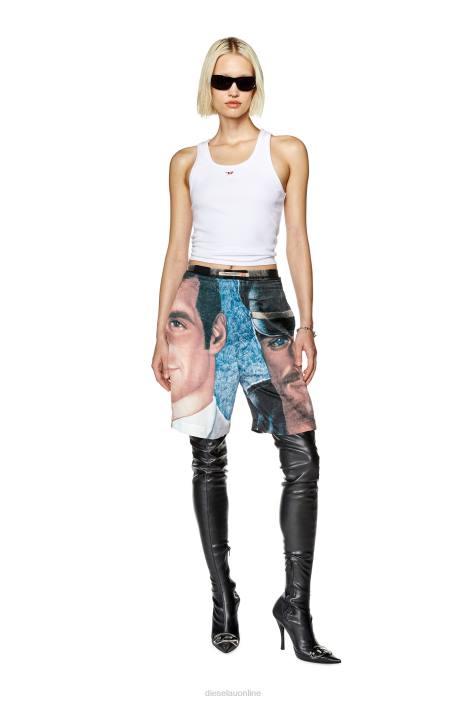 Diesel Men pr-p-toll-sho-23a FLL0357 Apparel Blue