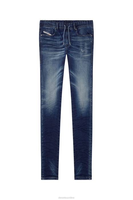 Diesel Men slim e-spender joggjeans 068fq FLL0352 Apparel Dark Blue