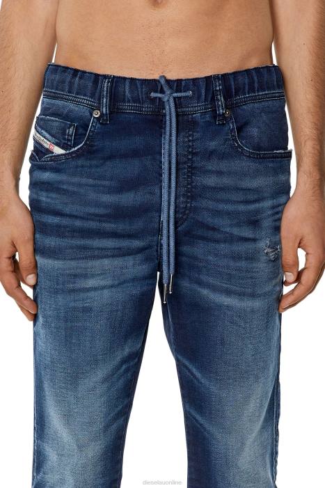 Diesel Men slim e-spender joggjeans 068fq FLL0352 Apparel Dark Blue