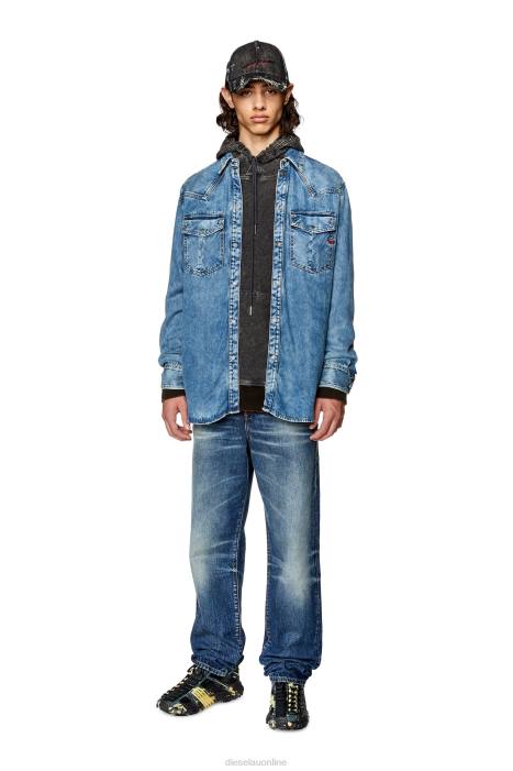 Diesel Men d-ocean FLL0295 Apparel Medium blue