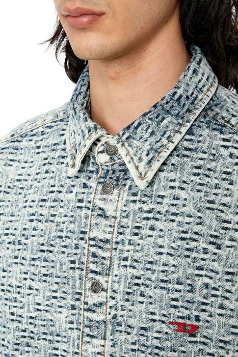 Diesel Men d-simply-over-sp FLL0323 Apparel Light Blue