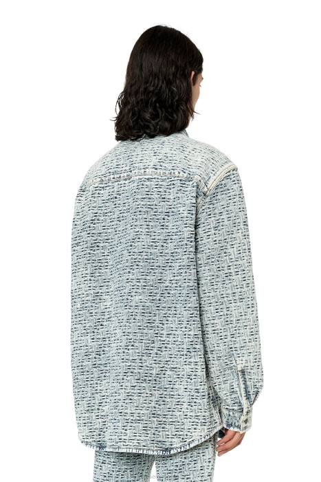 Diesel Men d-simply-over-sp FLL0323 Apparel Light Blue