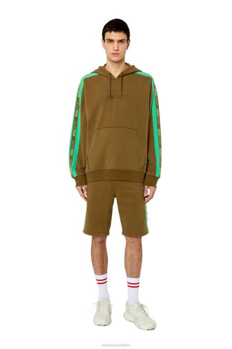 Diesel Men amst-bowe-ht32 FLL0158 Apparel Military Green