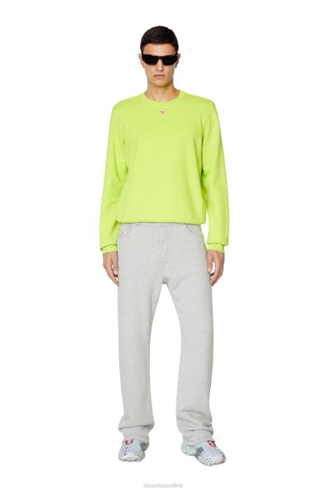Diesel Men s-ginn-d FLL096 Apparel Green Fluo