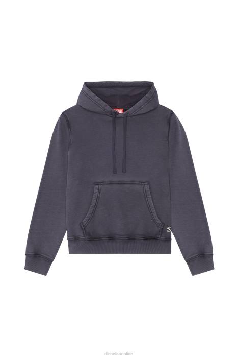 Diesel Men s-ginn-hood-dov-pe FLL0157 Apparel Blue