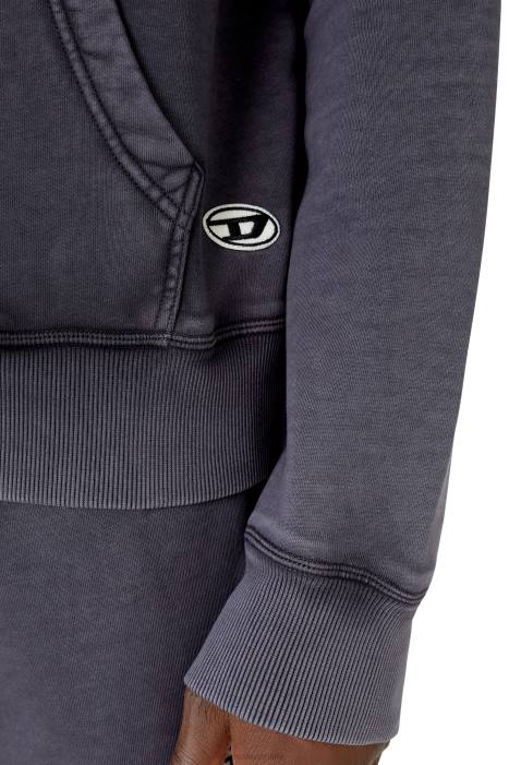 Diesel Men s-ginn-hood-dov-pe FLL0157 Apparel Blue