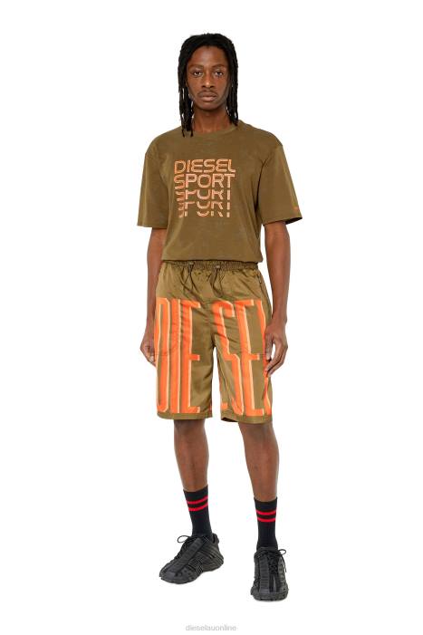 Diesel Men amtee-duncan-ht16 FLL0214 Apparel Brown