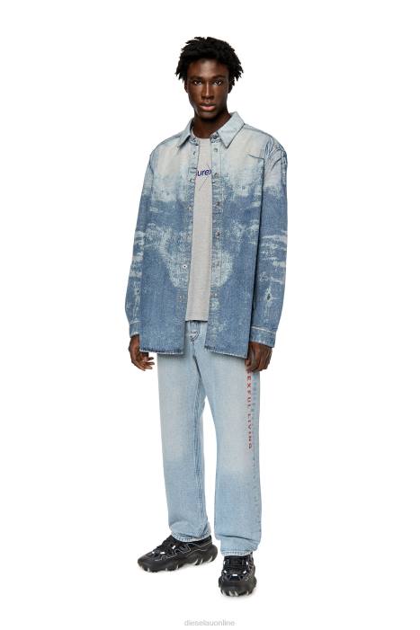 Diesel Men dx-t-nlabel FLL0272 Apparel Grey