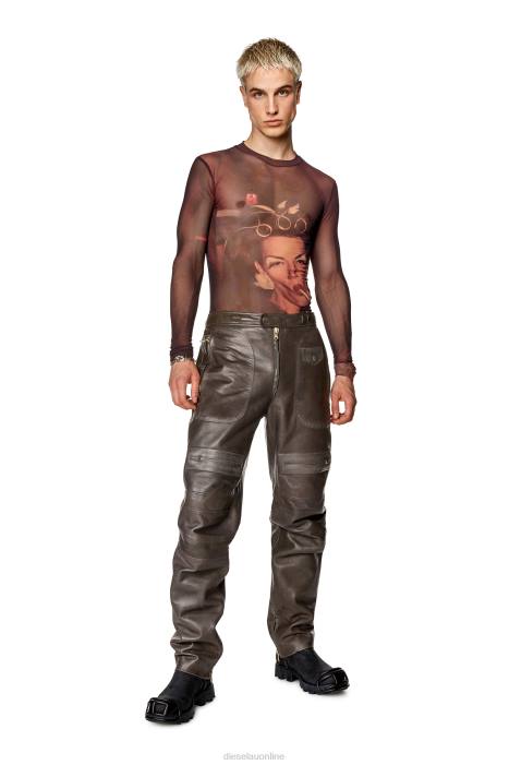 Diesel Men pr-t-sielar-long FLL0254 Apparel Violet