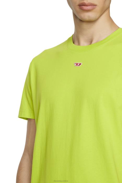 Diesel Men t-diegor-d FLL0197 Apparel Green Fluo