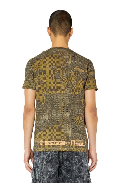 Diesel Men t-diegor-g1 FLL0232 Apparel Olive Green