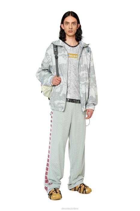 Diesel Men t-inyside FLL0173 Apparel Grey