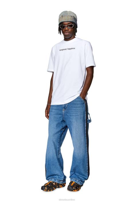 Diesel Men t-just-l7 FLL0258 Apparel White