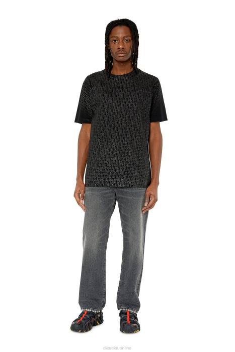 Diesel Men t-just-mono FLL0188 Apparel Black
