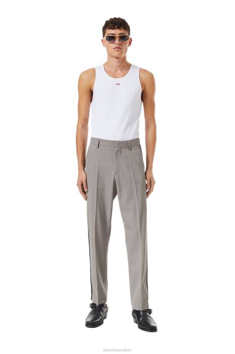 Diesel Men t-lifty-d FLL0248 Apparel White