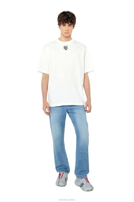 Diesel Men t-wash-g3 FLL0220 Apparel White