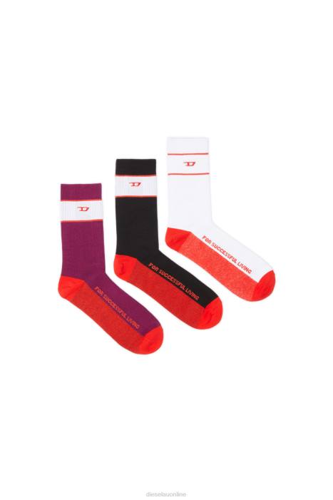 Diesel Men skm-ray-threepack FLL0600 Apparel Red