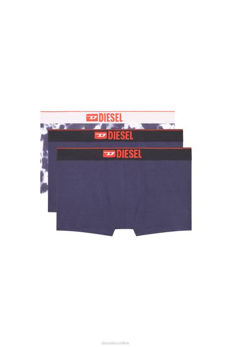 Diesel Men umbx-damienthreepack FLL0447 Apparel Blue/White
