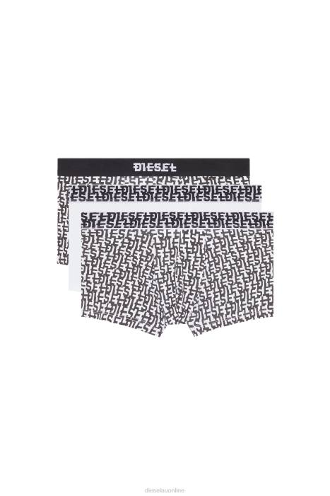 Diesel Men umbx-damienthreepack FLL0450 Apparel Black/White