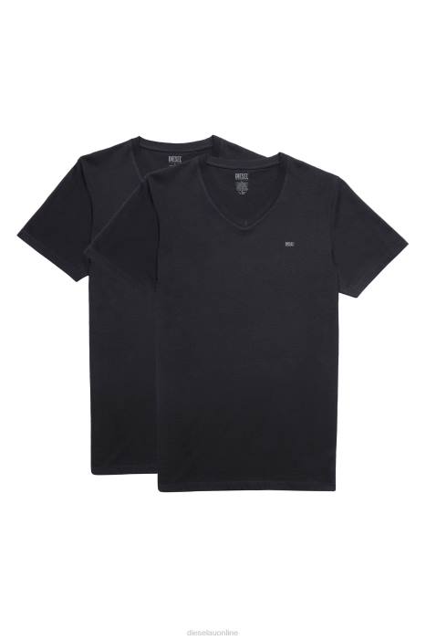 Diesel Men umtee-michael-tube-twopack FLL0440 Apparel Black