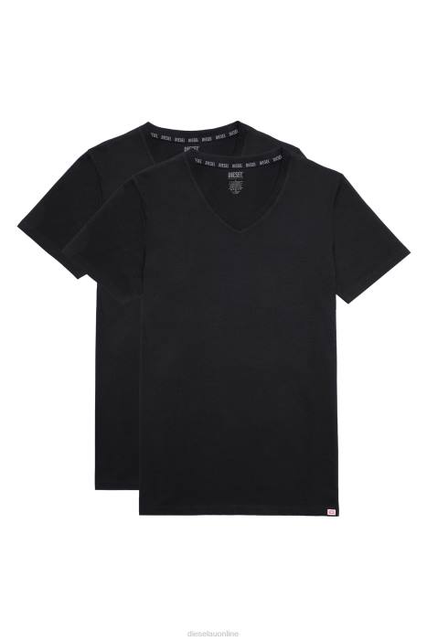 Diesel Men umtee-michael-tube-twopack FLL0442 Apparel Black