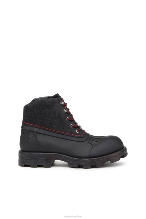 Diesel Men d-hammer abt d FLL0540 Footwear Black