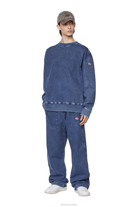 Diesel Men s-athene low FLL0504 Footwear White/Black