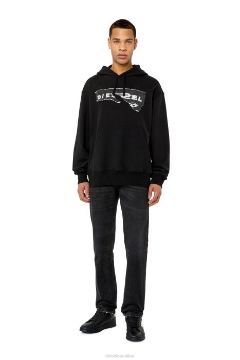 Diesel Men s-athene low FLL0508 Footwear Black/White