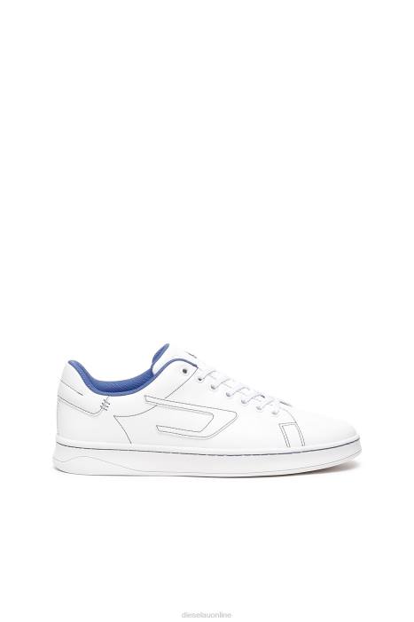 Diesel Men s-athene low FLL0512 Footwear White/Blue