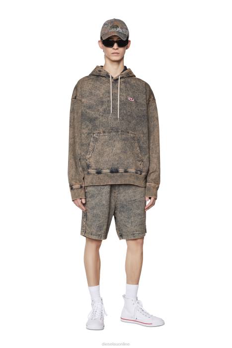 Diesel Men s-athos mid FLL0507 Footwear White/Red