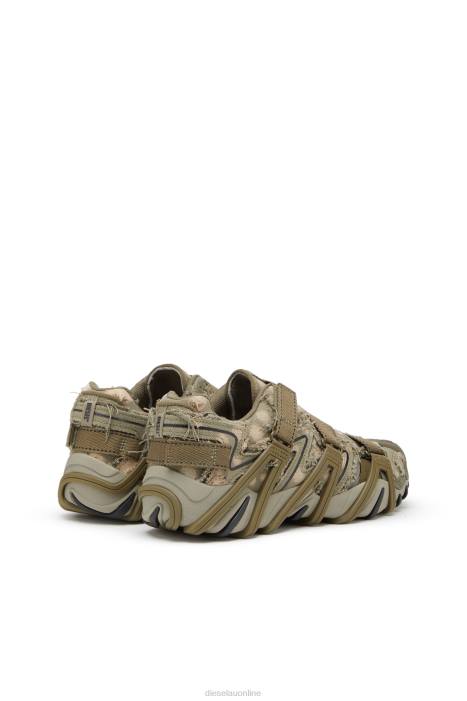 Diesel Men s-prototype-cr FLL0525 Footwear Military Green
