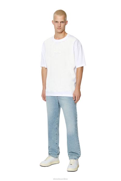 Diesel Men s-ukiyo mid x FLL0520 Footwear White