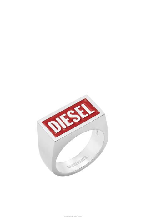 Diesel Unisex dx1366 FLL0727 Accessory Silver