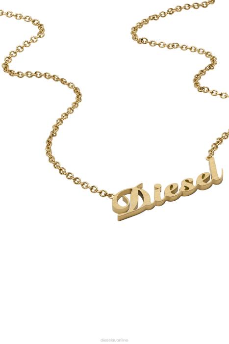 Diesel Unisex dx1372 FLL0730 Accessory Gold