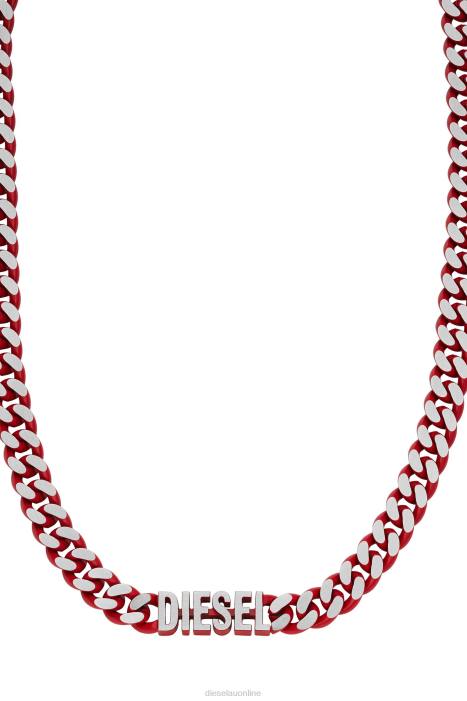 Diesel Unisex dx1416 FLL0740 Accessory Red/Grey