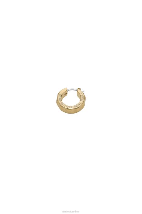 Diesel Unisex dx1417 FLL0735 Accessory Gold